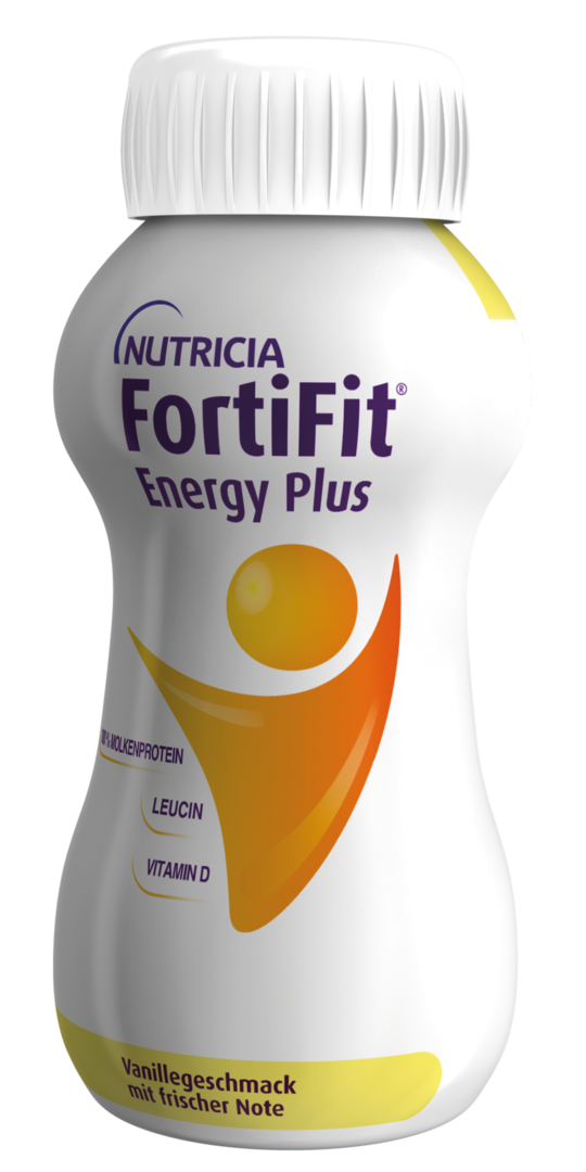 FortiFit Energy Plus Vanillegeschmack, 4x200ml